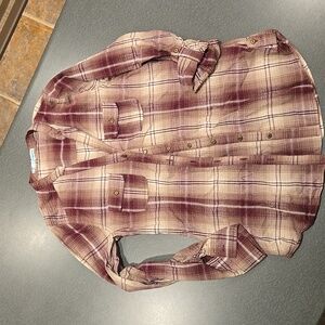 Maurices plaid shirt